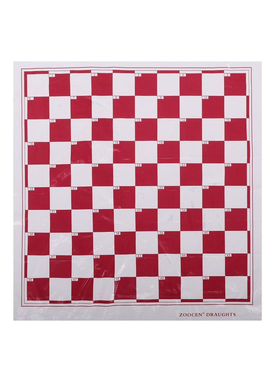 Запасные фигурки для шашек с холстом для игр 3107-32 (доска-PVC, фигуры-пластик, 40g) SP-Sport (354703717)