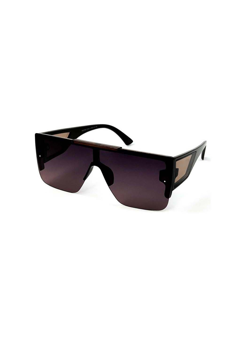 Солнцезащитные очки с поляризацией Маска мужские 195-745 LuckyLOOK (291885784)