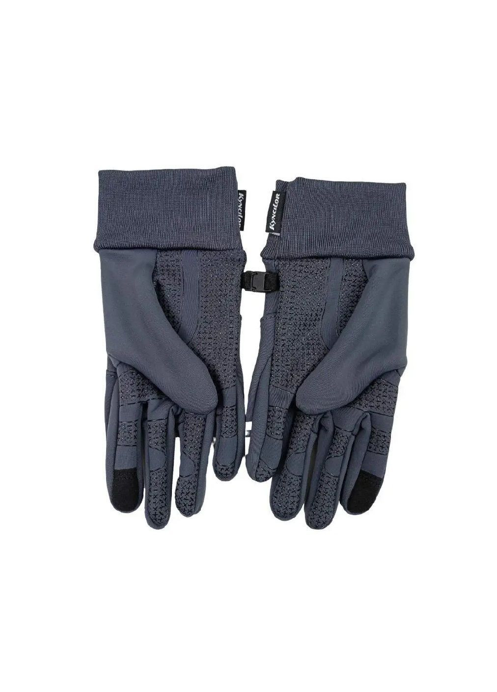 Перчатки спортивные ветрозащитные с пальцами для сенсорного экрана светоотражающими элементами (482284-Prob) Размер M Unbranded (372916940)