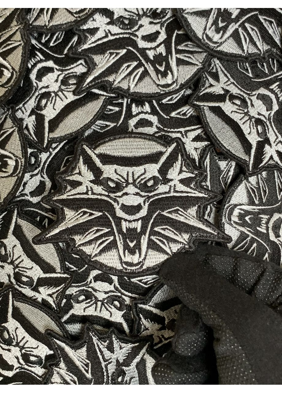 Шеврон відьмак (Форма контурна. На липучці) Розмір 10x8см No Brand (369924715)