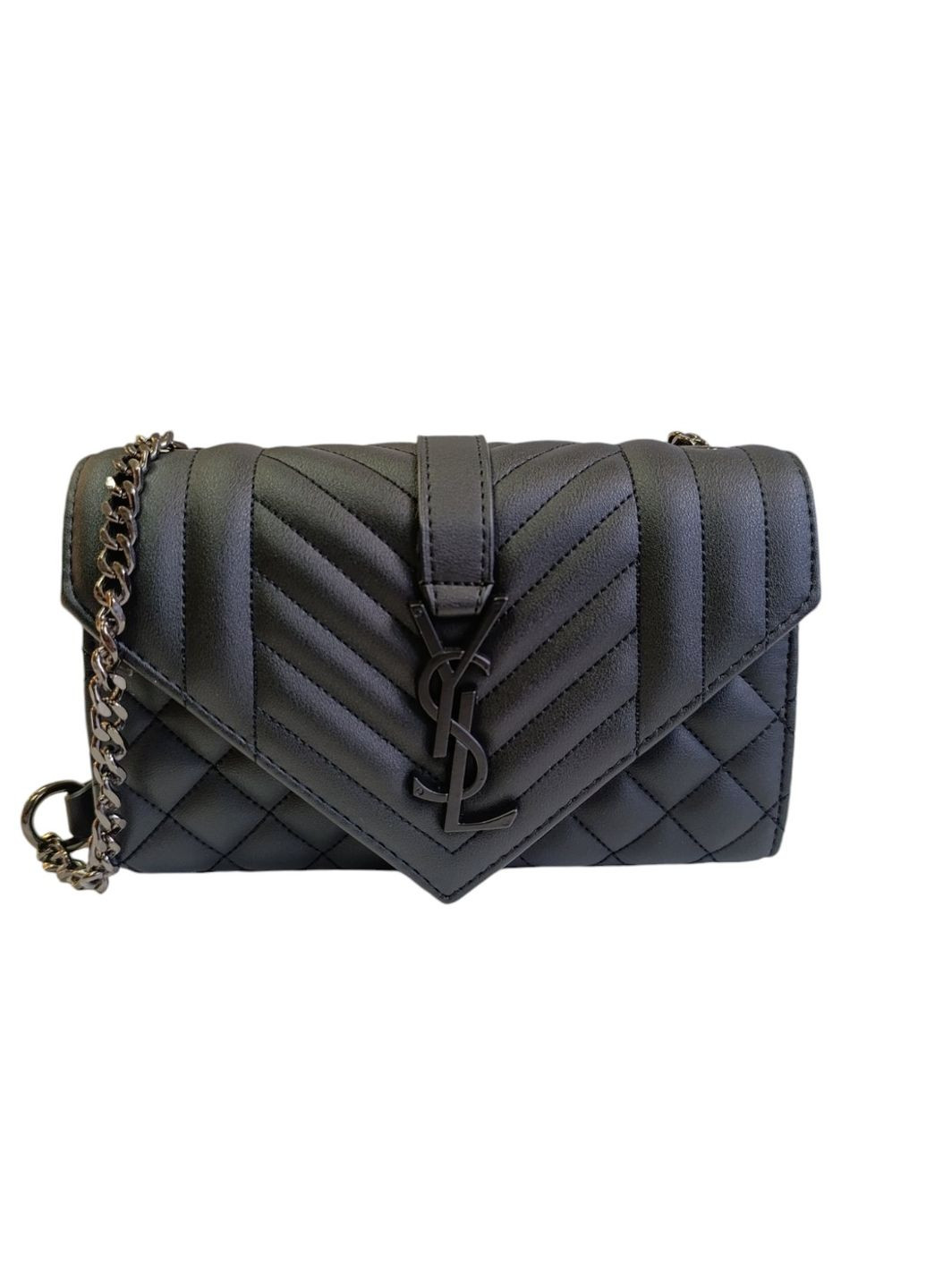 Сумка через плече Ів Сен-Лоран 0080 b колір чорний Borse in Pelle (307149083)