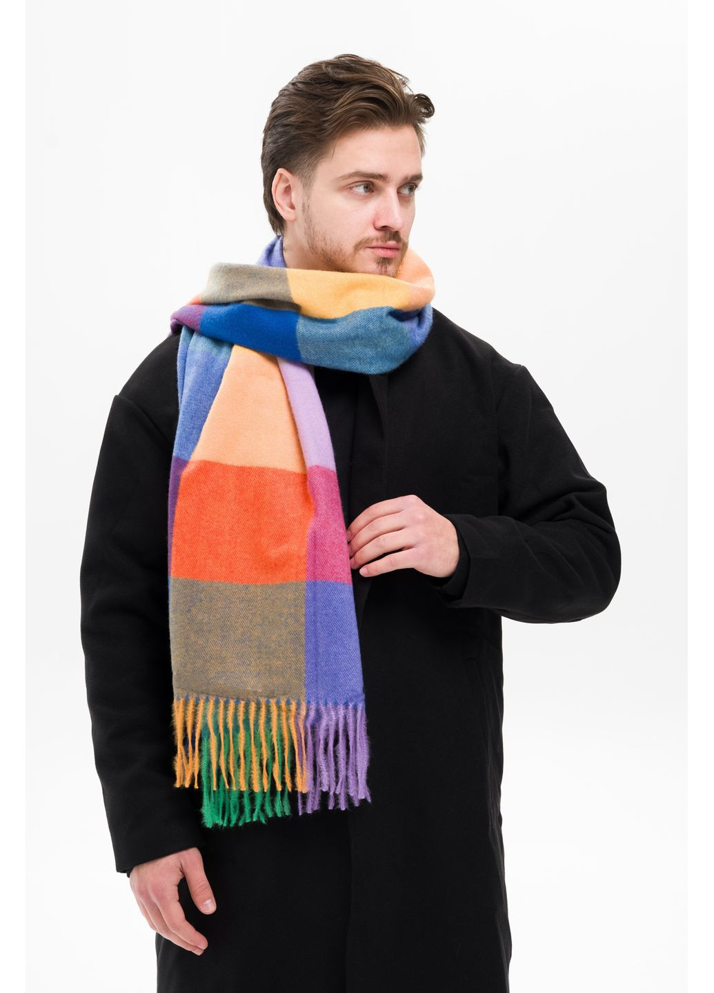 Шарф В Клеточку Terner Without (364890174)