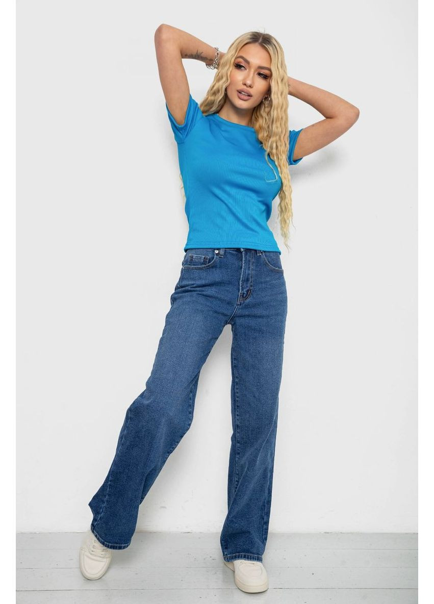 Футболка женская в рубчик,, 238R123-2 Annabelle - (369972828)