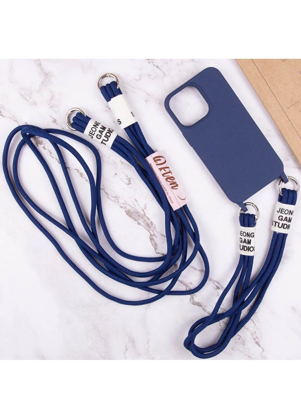 Чехол TPU two straps California для iPhone 13 Pro Max Pink Sand No Brand (382864159)
