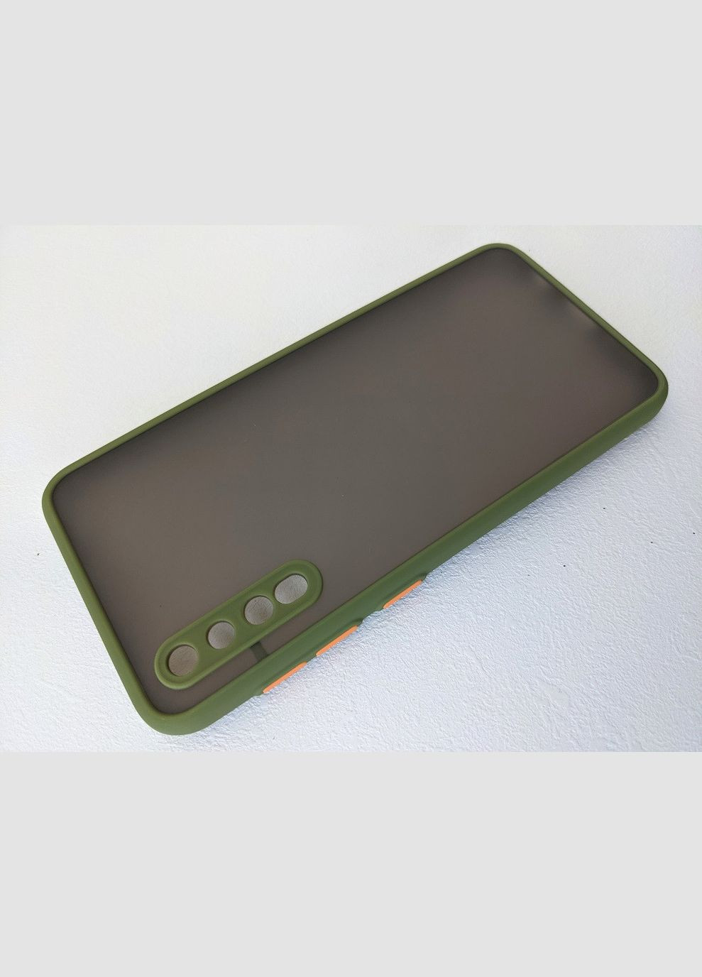 Протиударний матовий чохол для Samsung Galaxy A50 A505 Хакі Ultimate Experience (322506649)