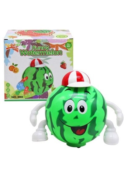 Розвиваюча іграшка Веселий кавун MIC з батарейками для дітей зі світлом та звуком. ProDobro (367100122)