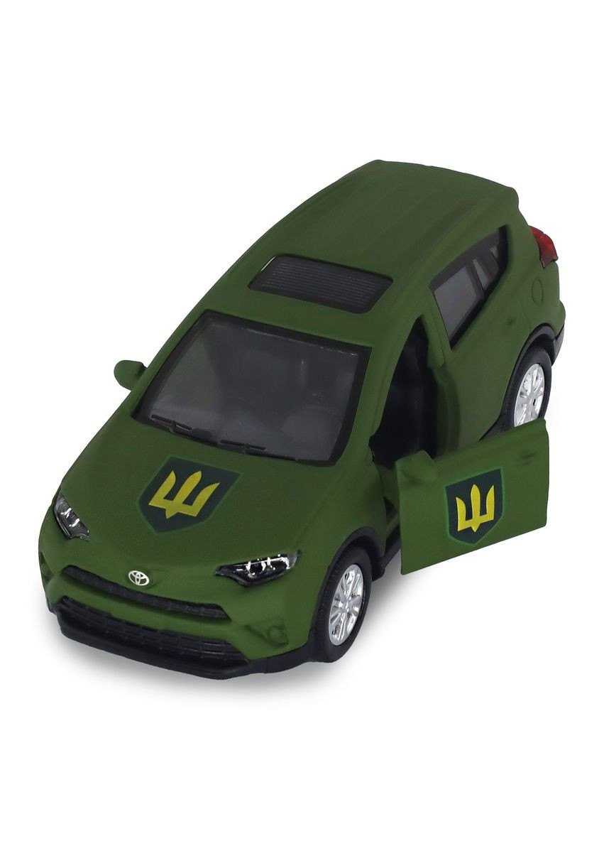 Автомодель серії Шеврони Героїв - Toyota RAV4 - Сухопутні війська ЗСУ TechnoDrive (344449501)