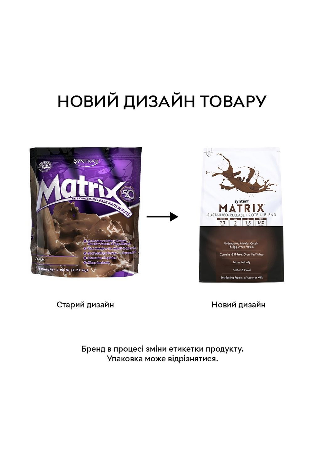 Протеїн Matrix, 2.27 кг Полуниця Syntrax (293419016)