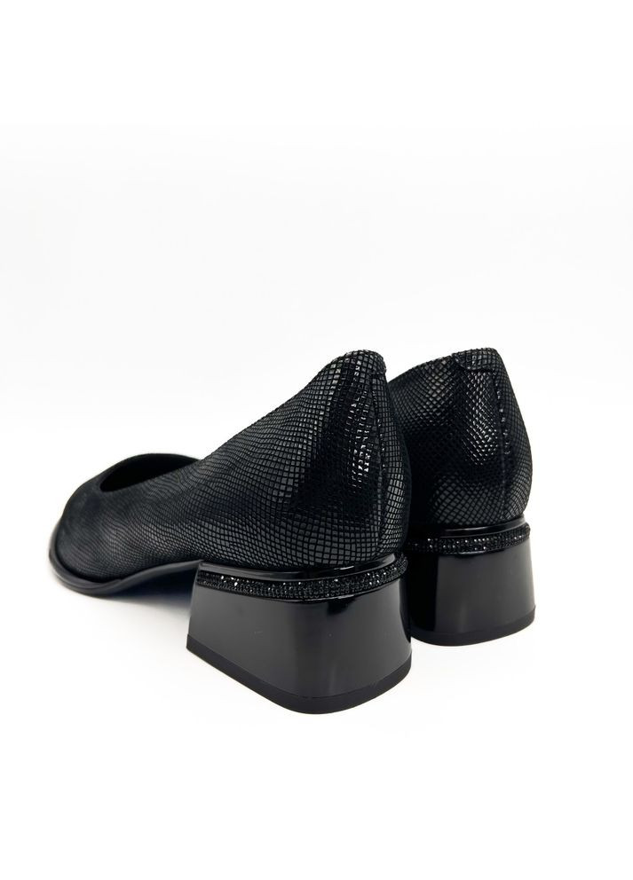 Danler Туфли (р) Замша 0-1-1-B-1915L-2-01A-R-228X-1 черный з, украина — (354312373)