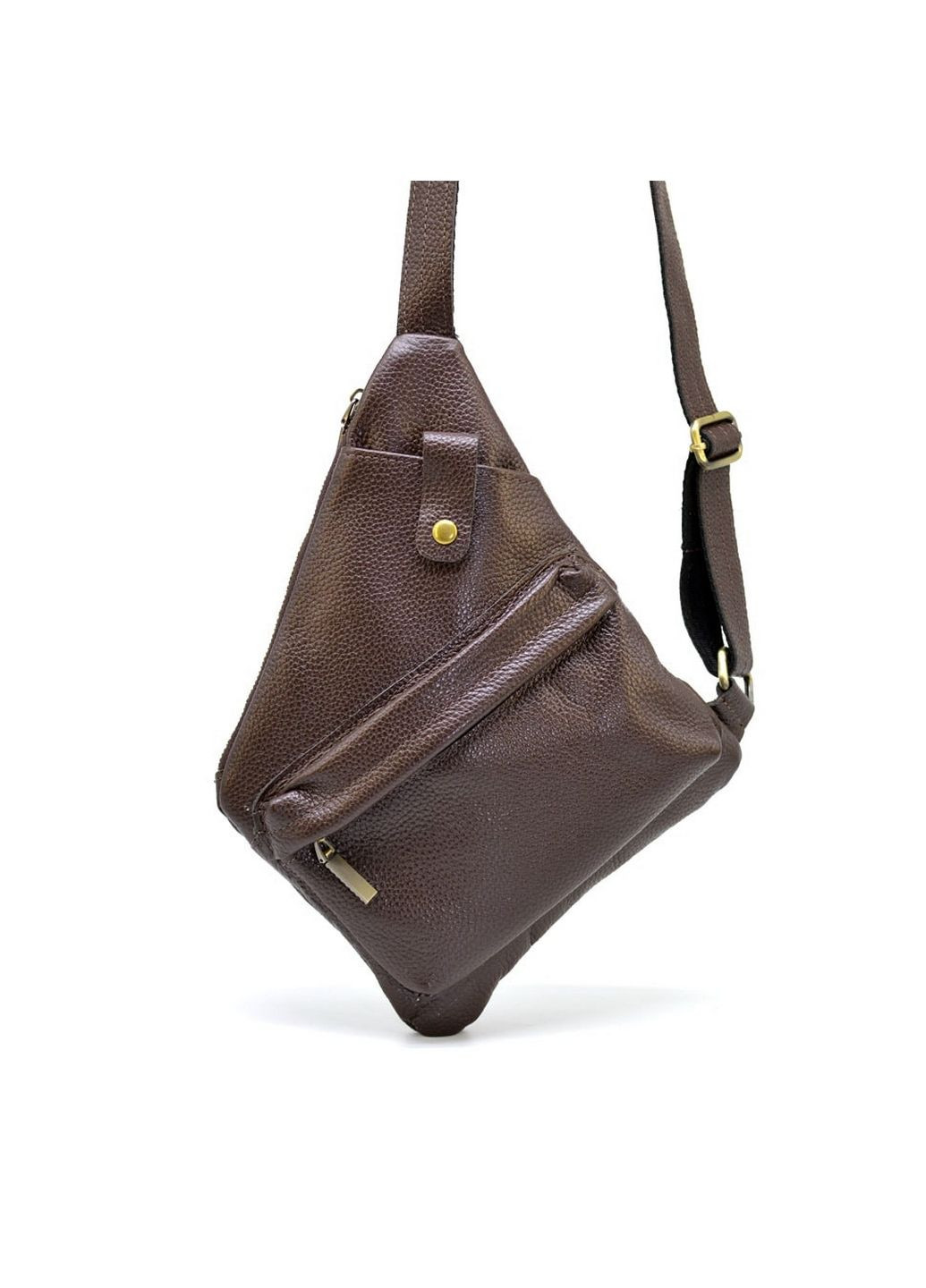 Шкіряна сумка-слінг 23х21х4 см TARWA (315872579)