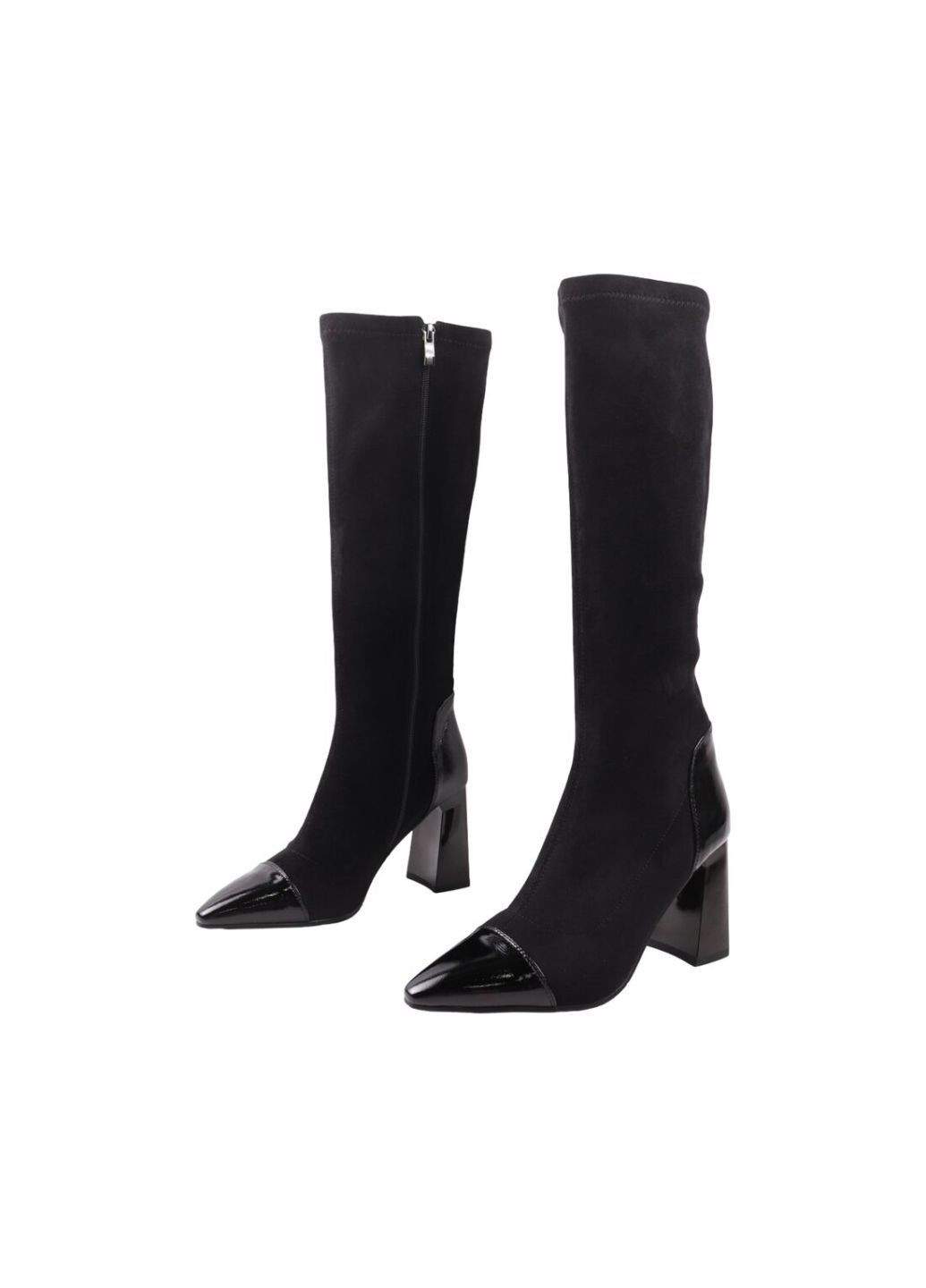 Чоботи жіночі чорні стрейч-замша Lady Marcia 332-25DS (355067509)