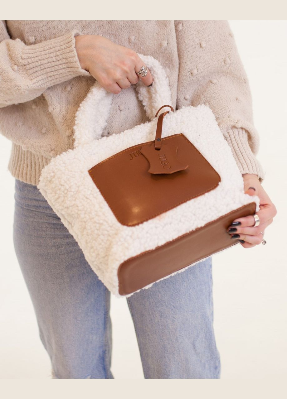 Жіноча хутряна сумка-шопер JUGO Rami 2 (322221719)