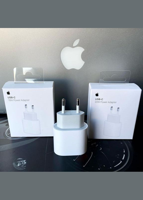 Швидка Зарядка, Адаптер USB-C 20W для iPhone Power Adapter 20 Вт No Brand (346483808)
