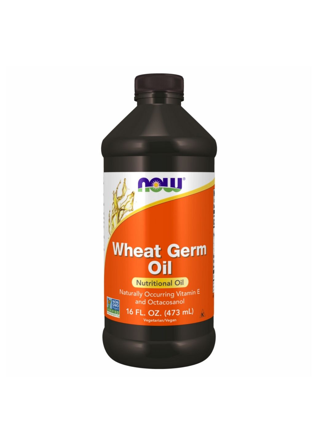 Жирные кислоты Wheat Germ Oil - 16 oz Liquid Now Foods (296621438)