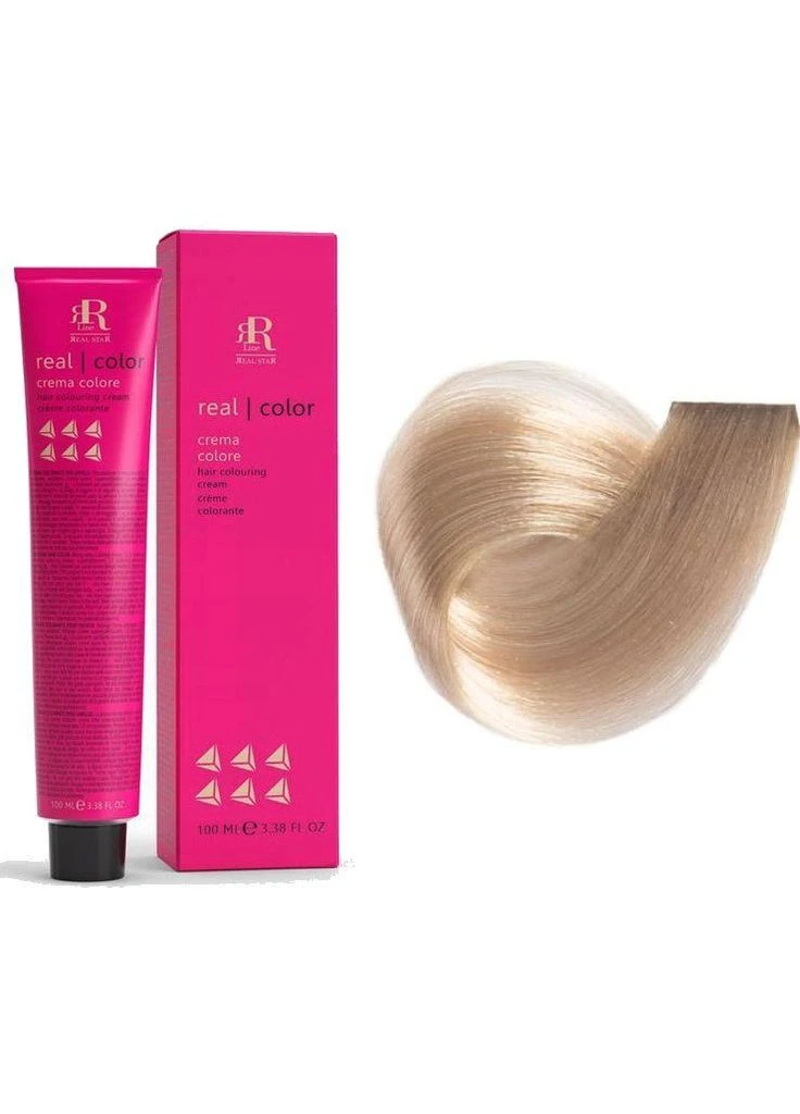 Крем-краска для волос 10/01 блондин натуральный платиновый пепельный Hair Colouring Cream, 100 мл RR Line (396338351)