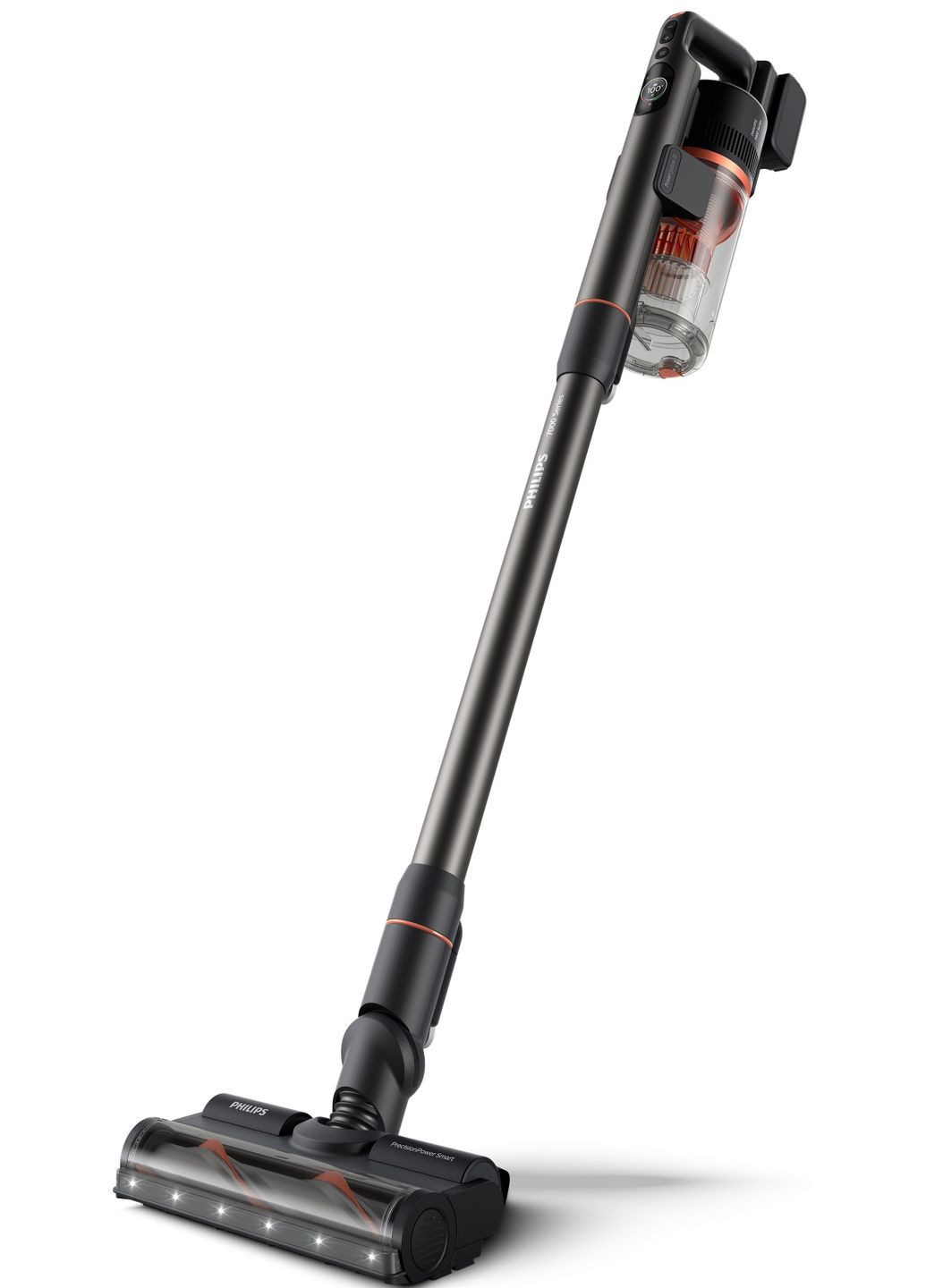 Пылесос беспроводной Aqua Plus, 7000 Series, конт пыль 0.6л, автон. работа до 80мин, вес-1.7кг, турборежим, черный Philips (315040824)