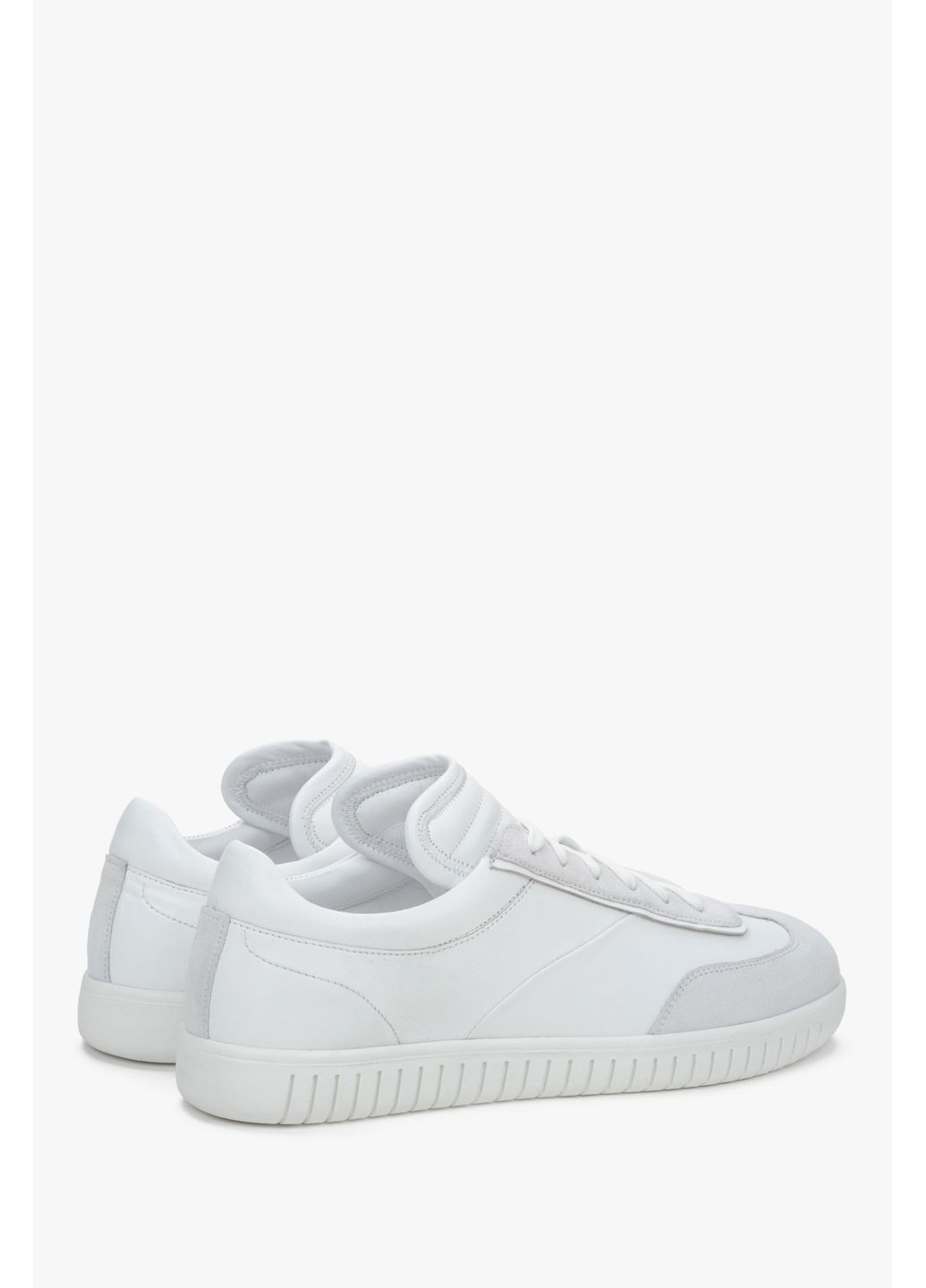 Белые кеды низкие, цвет белый Estro
