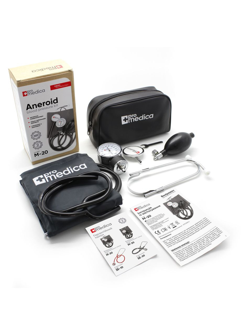 Тонометр механічний із стетоскопом M-20 гарантія 2 роки ProMedica (346086539)