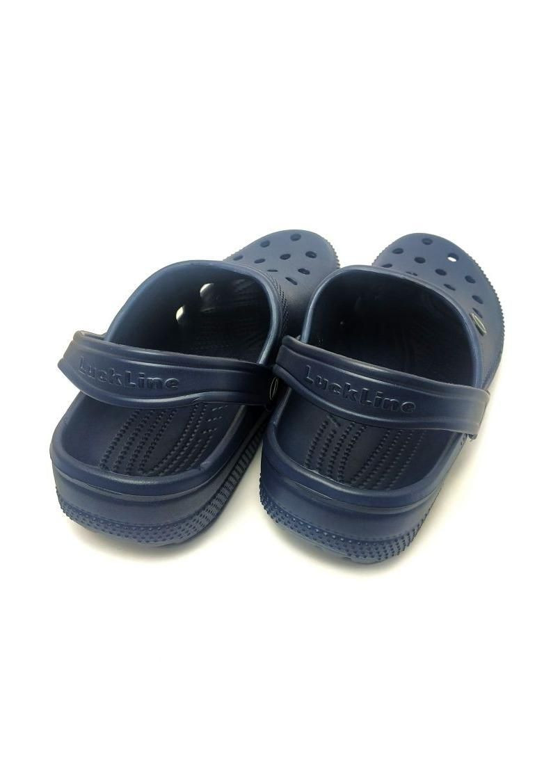 Кроксы сабо мужские синие Luckline 3001-402 Luck Line (364487861)