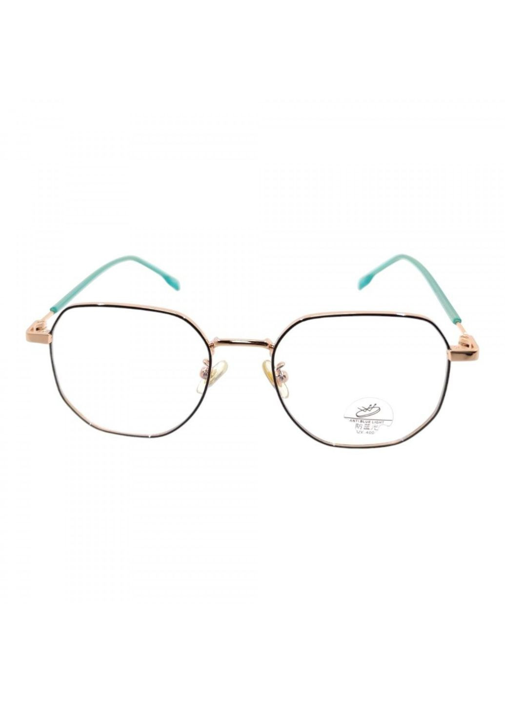 Комп`ютерні окуляри Blue Blocker оправа 66049 NN Золото/Чорний Emotions 14655-23 (363131887)