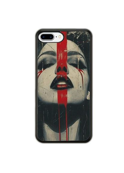 Чохол для Apple Iphone 8 Plus Чорний No Brand (302220340)