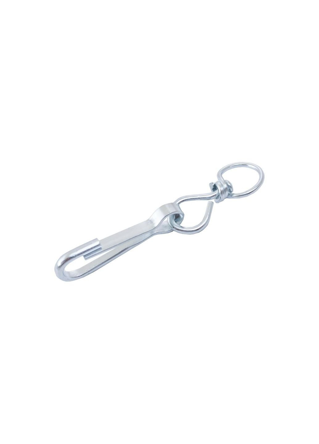 Важкий карабін пружинний вуглецева сталь оцинкована для такелажних робіт 40 мм (20 шт.) Apro (332630893)