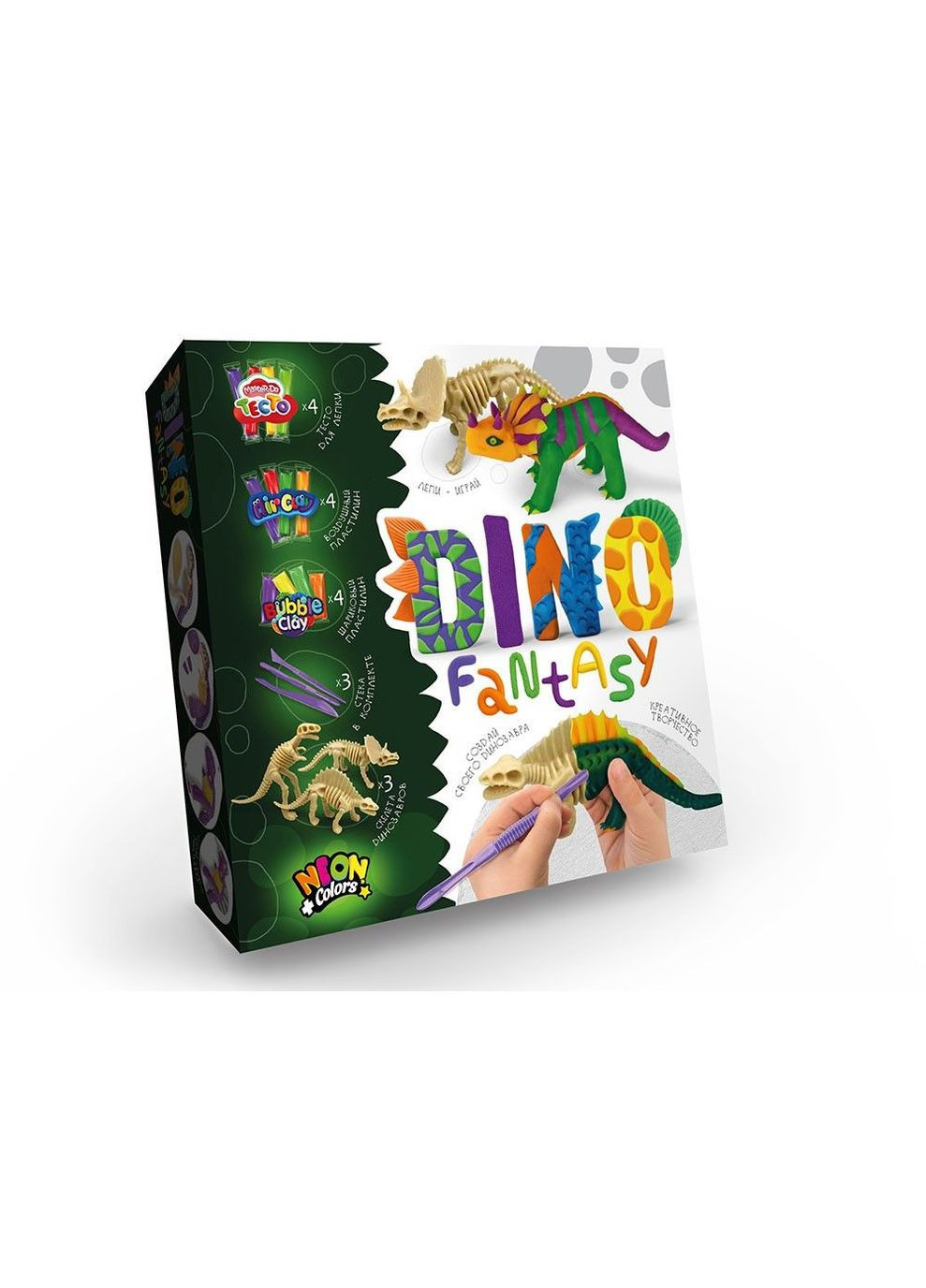 Набор креативного творчества "Dino Fantasy" (рус) Dankotoys (294727754)