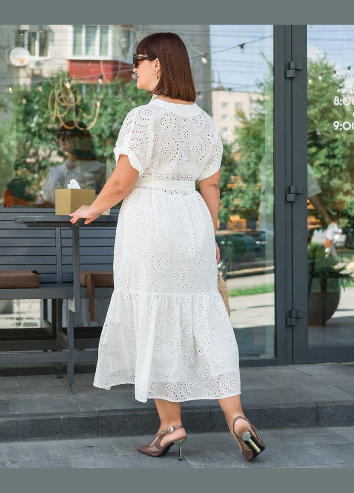 Молочное платье 14577-12 Alenka Plus