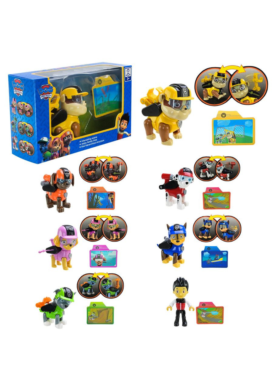 Игровая фигурка герой мультфильма и карточка с анимацией 201 в ассортименте 7 видов No Brand (362422531)