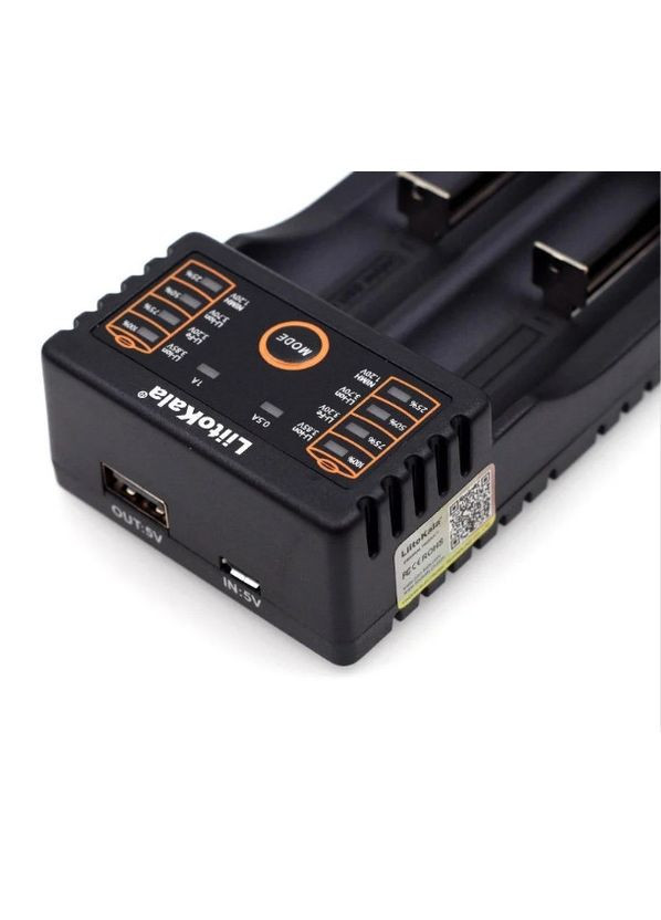 Зарядное устройство Lii-202 на 2 слота (для Ni-MH, Ni-CD, Li-Ion, LiFePO4) LiitoKala (335834116)