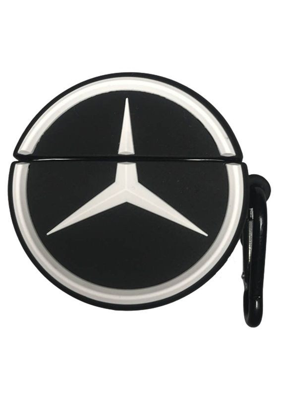 Силіконовий футляр Brand для навушників AirPods 3 + карабін Чорний Epik (372164177)