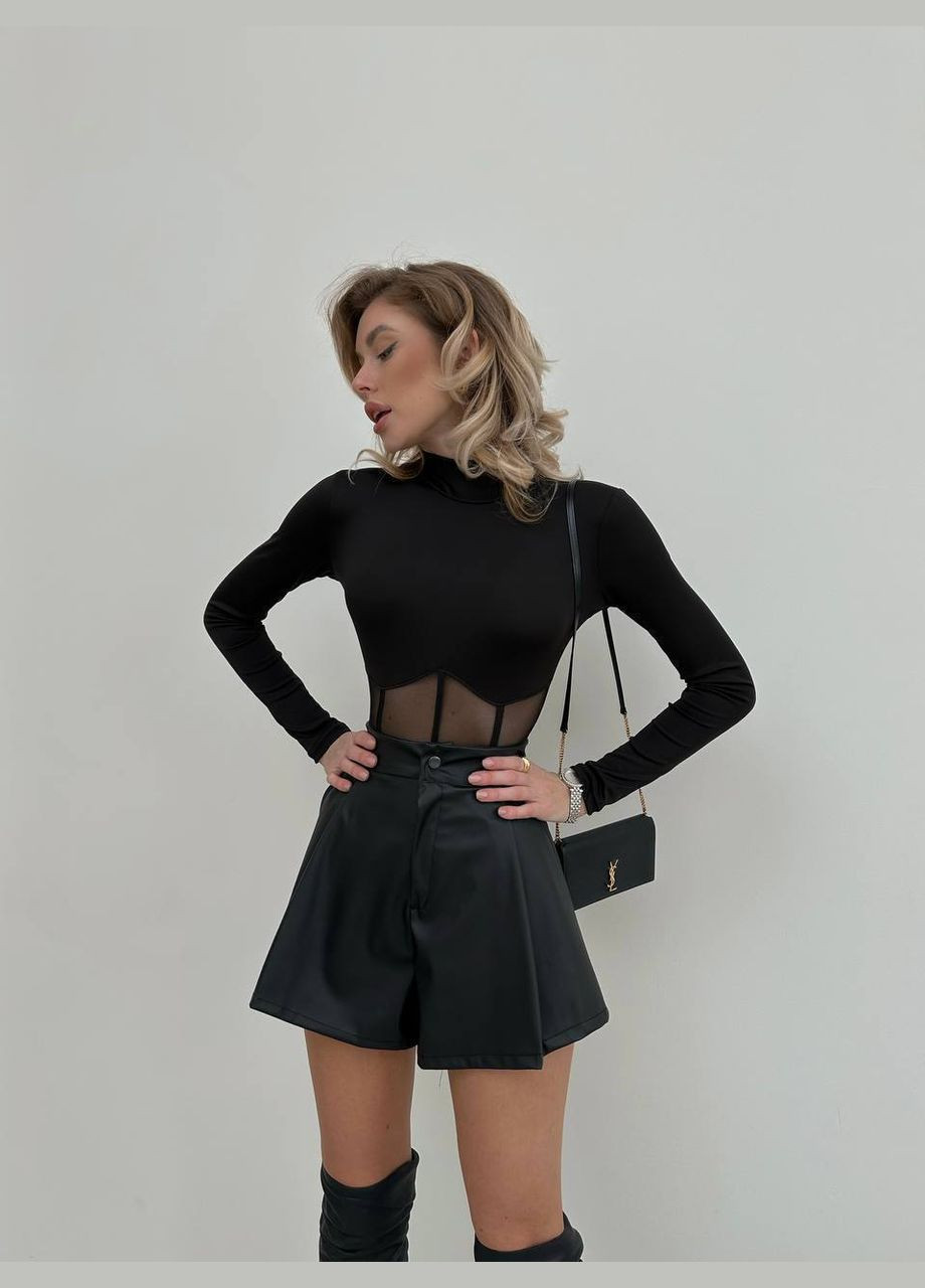 Боді жіноче привабливе з сіткою Nositi (313255249)