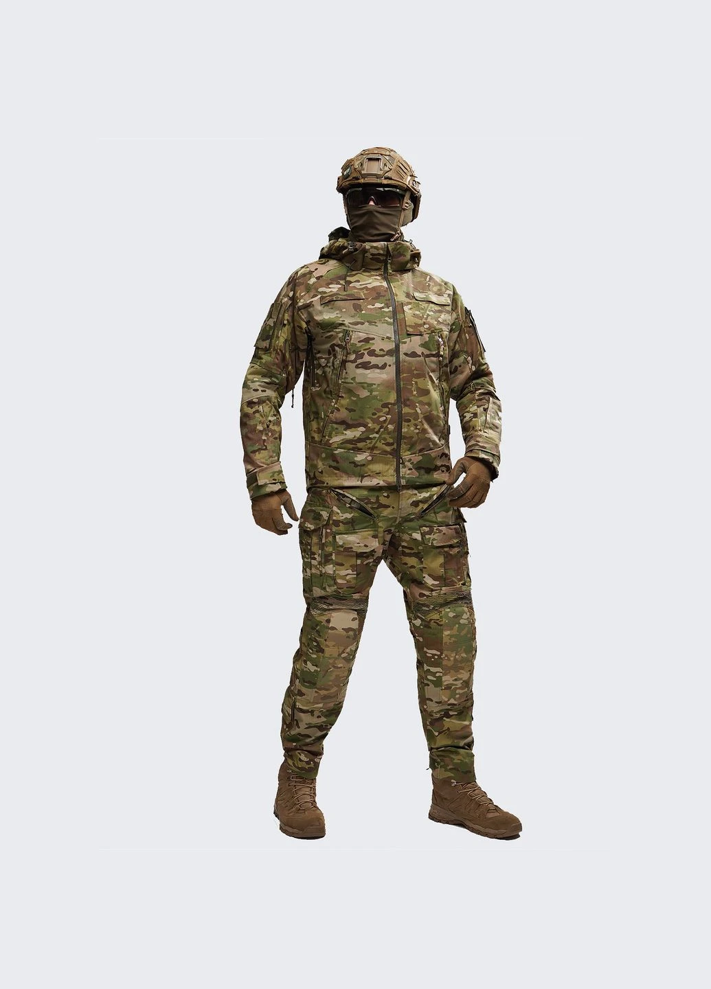 Комплект демисезонный (Брюки + Куртка+ Убакс Олива) Gen 5.6 Multicam Ripstop UATAC (316086459)