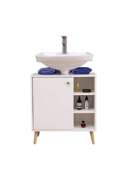 Тумба под раковину из дерева Монгала зефир (ТТУ-000820) No Brand (328293390)