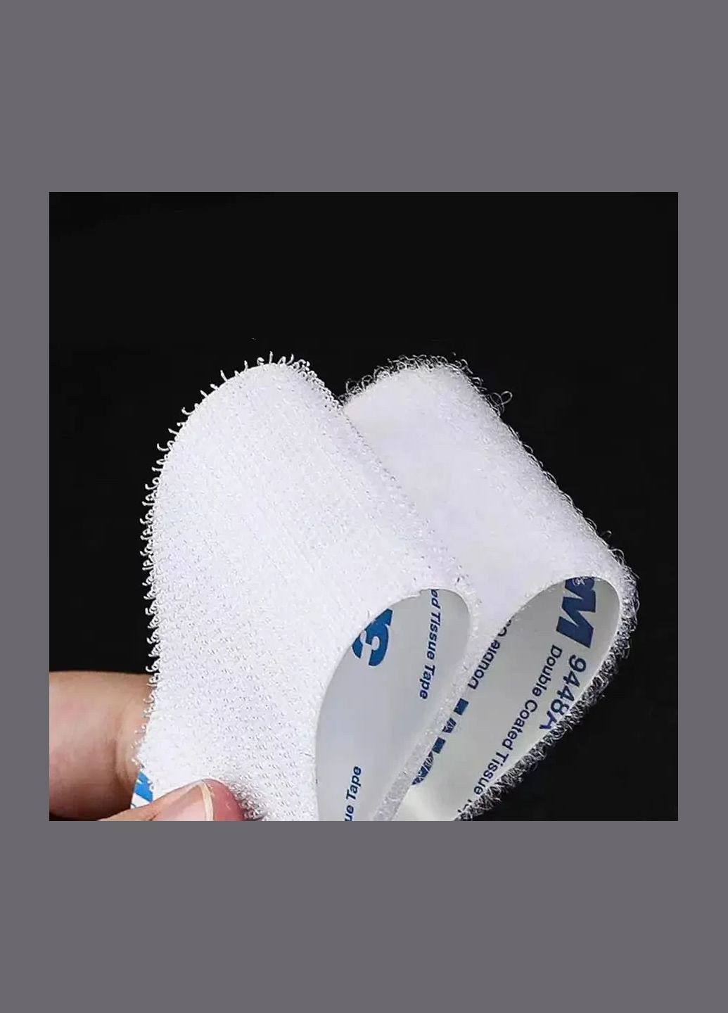 Стрічка липучка на клейовій основі 3M 9448A 30 мм × 1 метр White 3М (346085414)