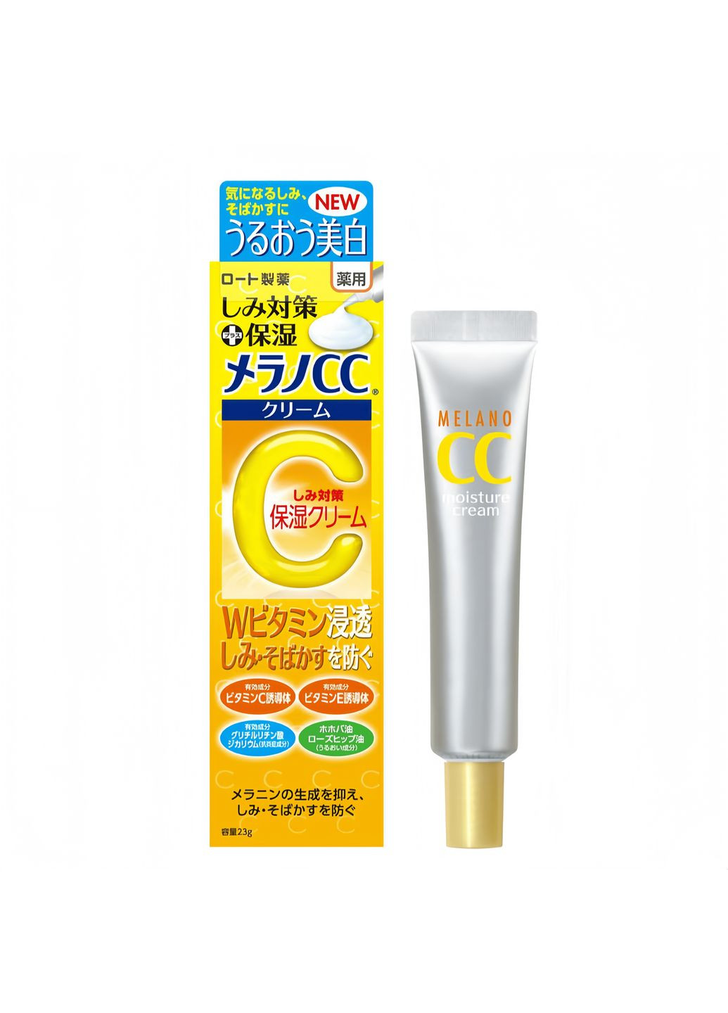 Rohto Pharmaceutical Melano CC Anti-Blemish Cream лечебный крем против акне, 23 г — Крем, Япония (369943783)