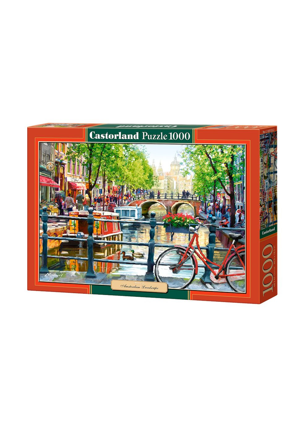 Пазл "Пейзаж, Амстердам", 1000 шт (C103133) Castorland (290841602)