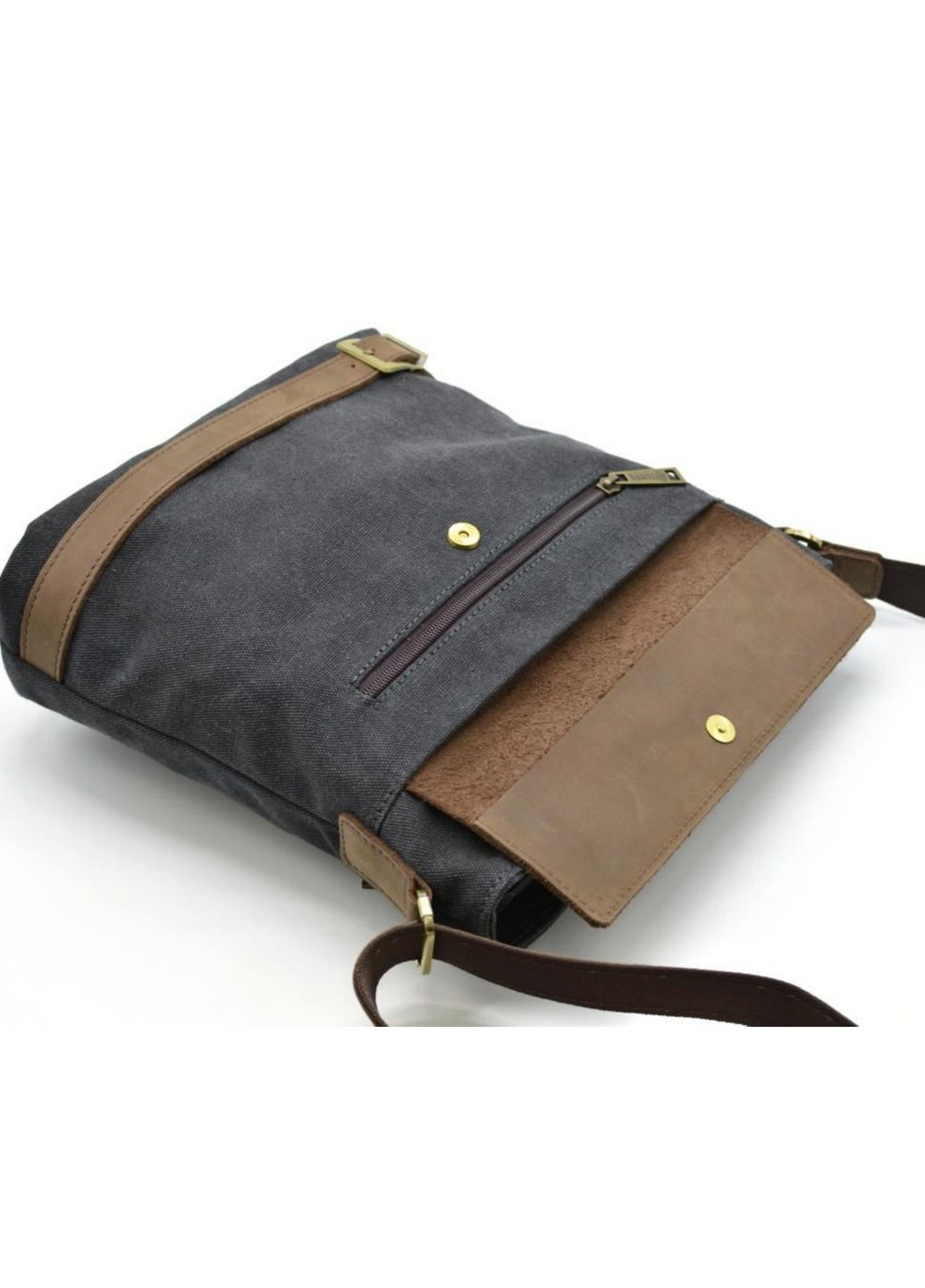 Чоловіча шкіряна сумка через плече 29х27х8.5 см TARWA (315870989)