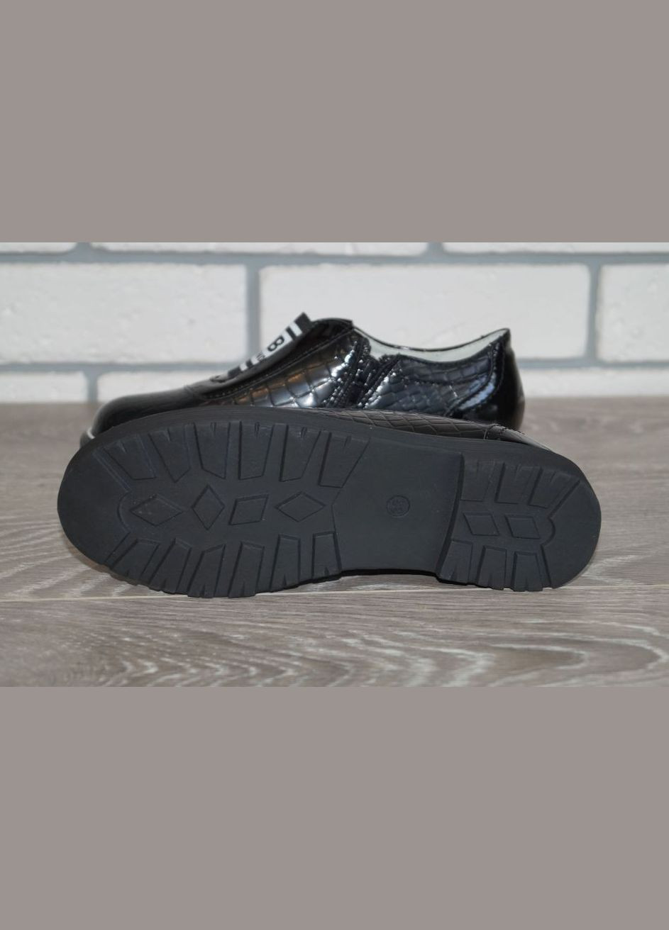 Туфлі для дівчинки чорні Леопард ha20-1 (280939376)