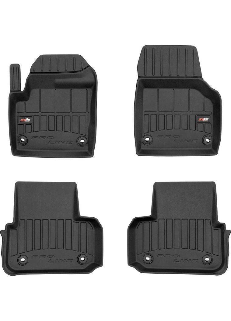 Резиновые коврики Frogum Proline 3D для Discovery Sport (mkI) (L550) 2014-2019 (1-2 ряд) (FG Land Rover (360874514)