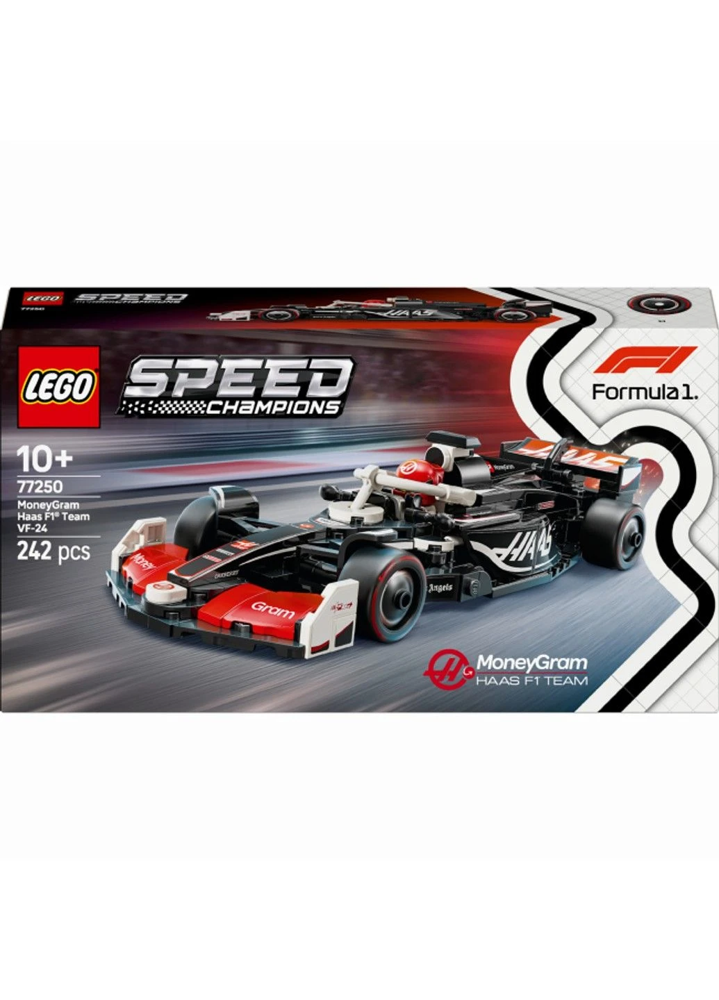 Конструктор Автомобіль для Перегонів MoneyGram Haas F1® Team VF-24 Lego (336181391)