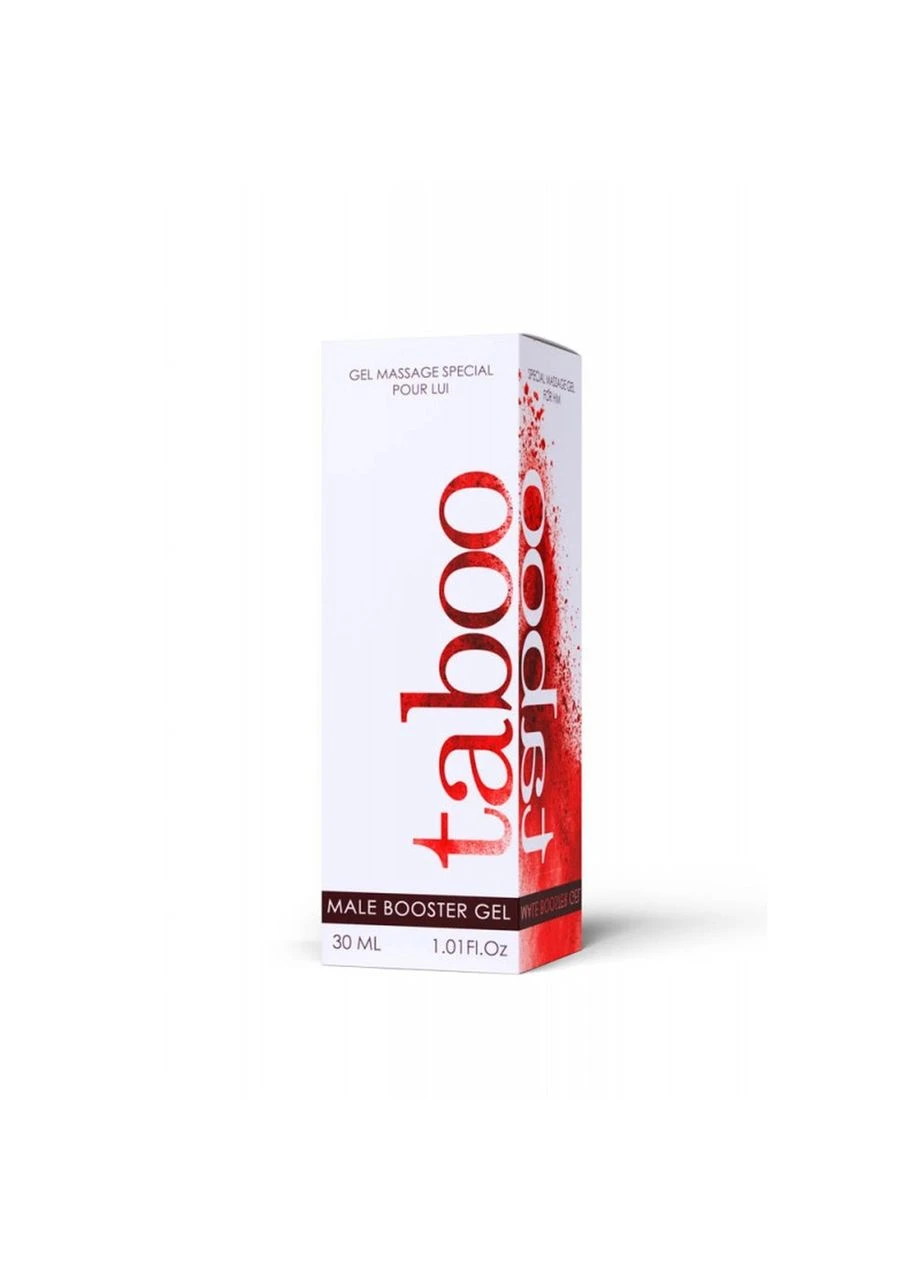 Возбуждающий и согревающий гель для мужчин TABOO MALE BOOSTER GEL 30ML sexstyle Ruf (388216716)