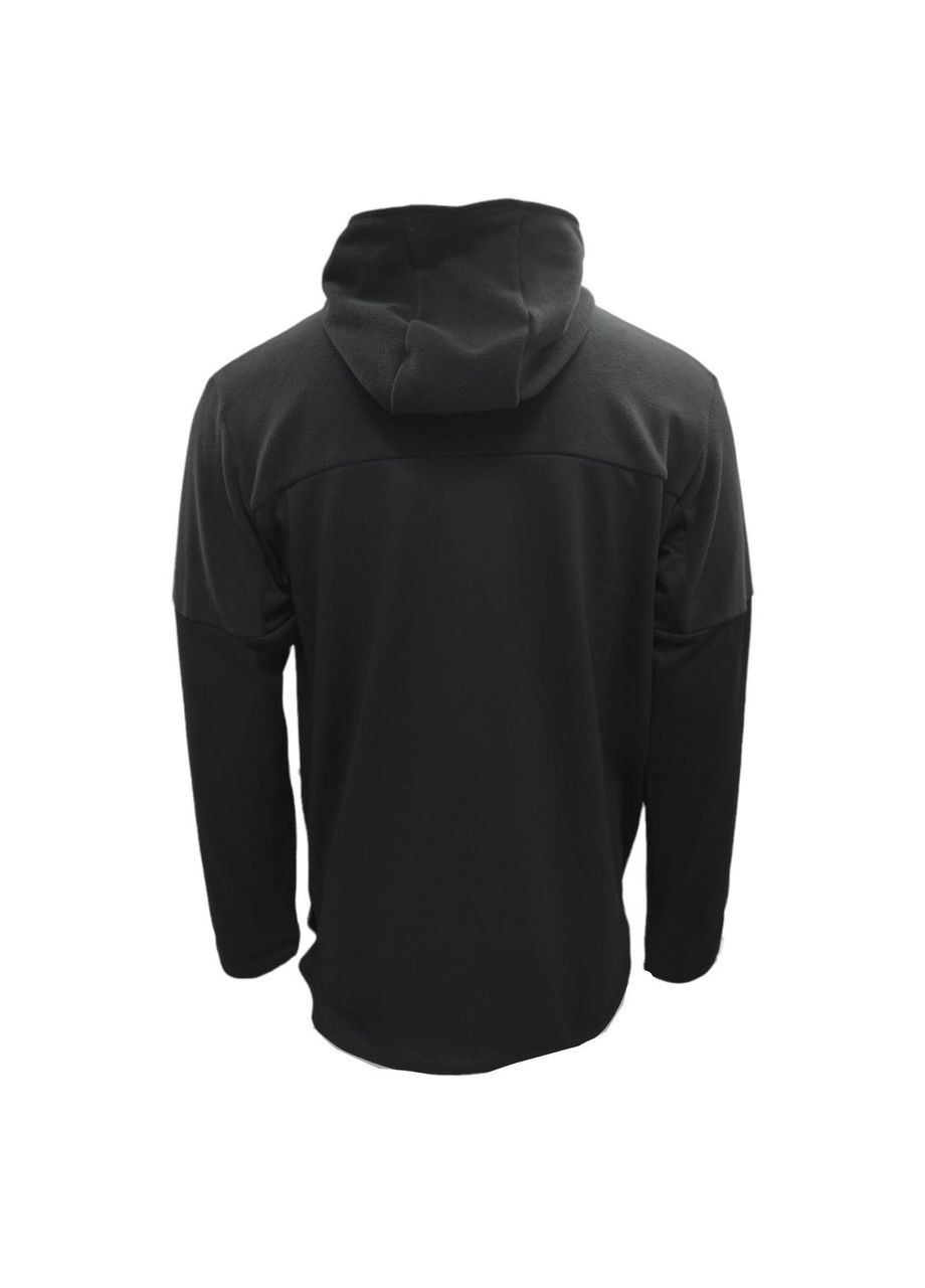 Мужские худые с капюшоном, флис, с серым, размер L adidas slim fit (370442730)