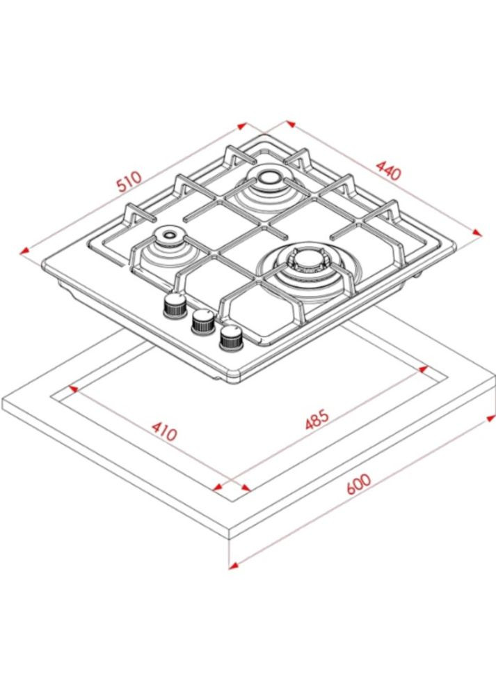 Варильна поверхня MAGENTA 45 IS EF ELEYUS (330578558)