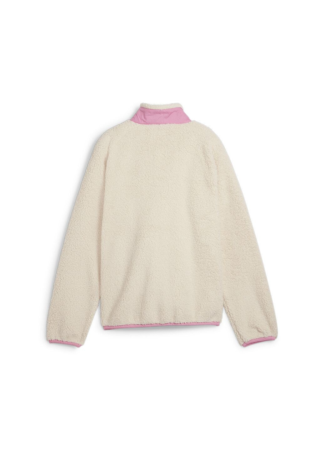 Біла демісезонна дитяча куртка hybrid sherpa jacket youth Puma