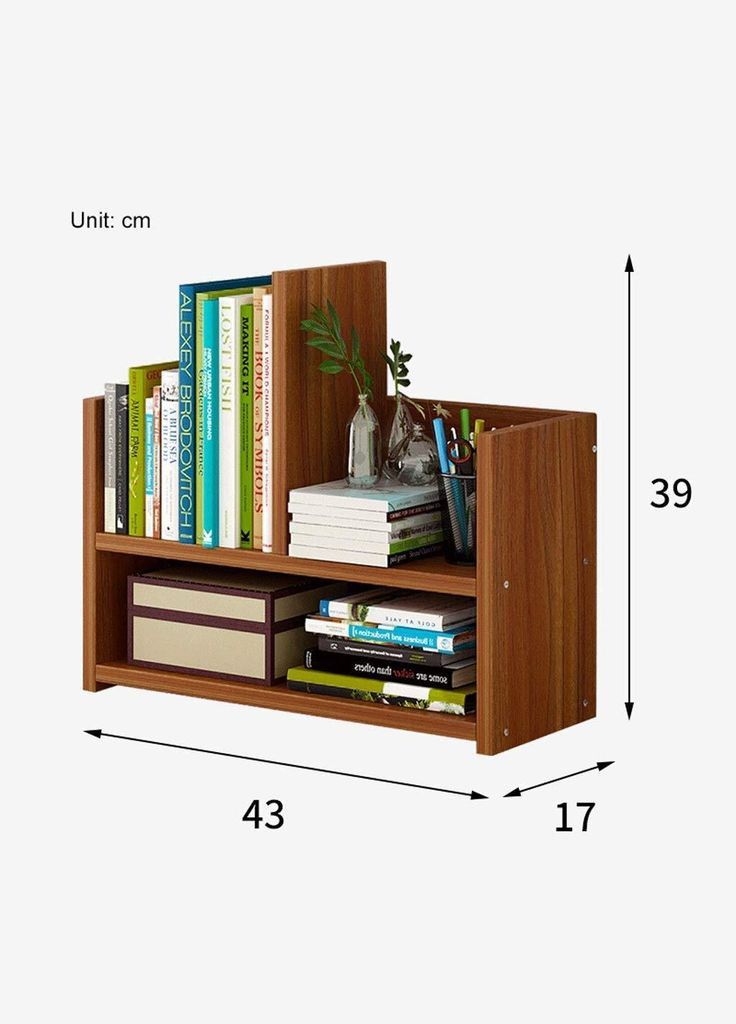 Настольная книжная полка из дерева Куприн капучино (КПЛ-000909) No Brand (328414500)