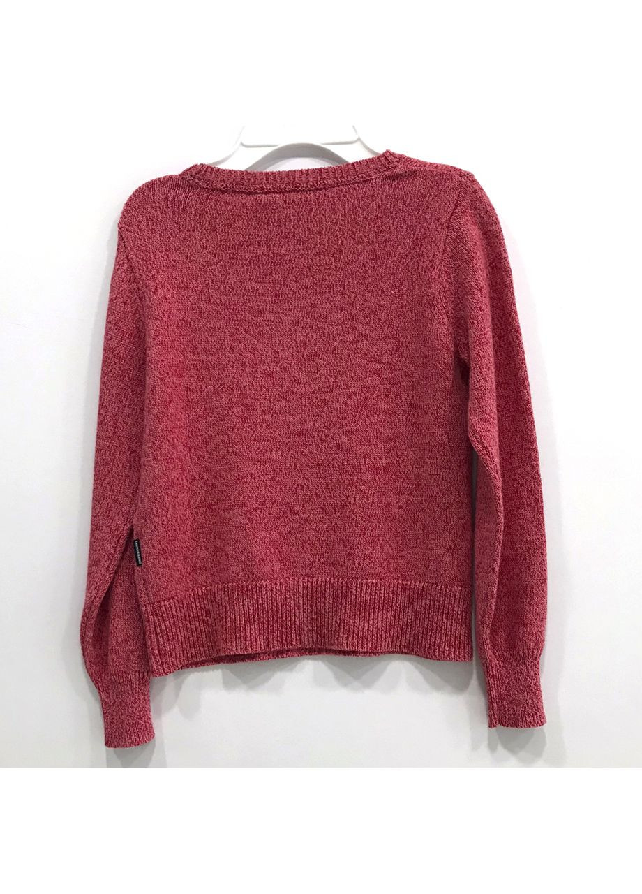 Червоний демісезонний светр з паетками Calvin Klein