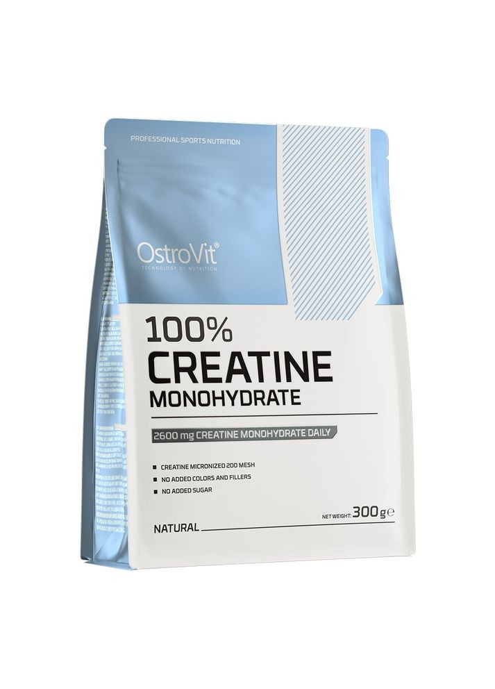 Креатин Creatine Monohydrate, 300 грамм Безвкусия Ostrovit (324420286)