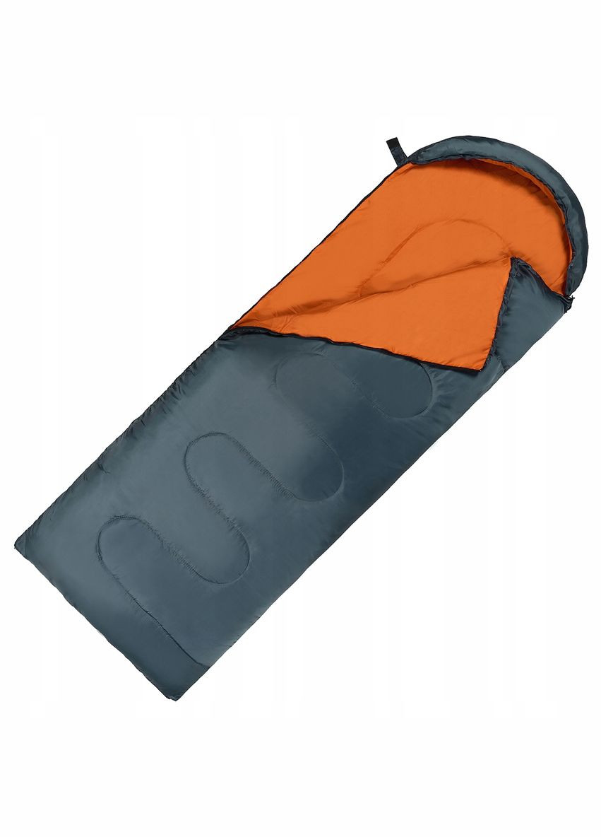 Спальний мішок (спальник) ковдра +2...+21°C R Navy Green/Orange SportVida SV-CC0065 (296666501)