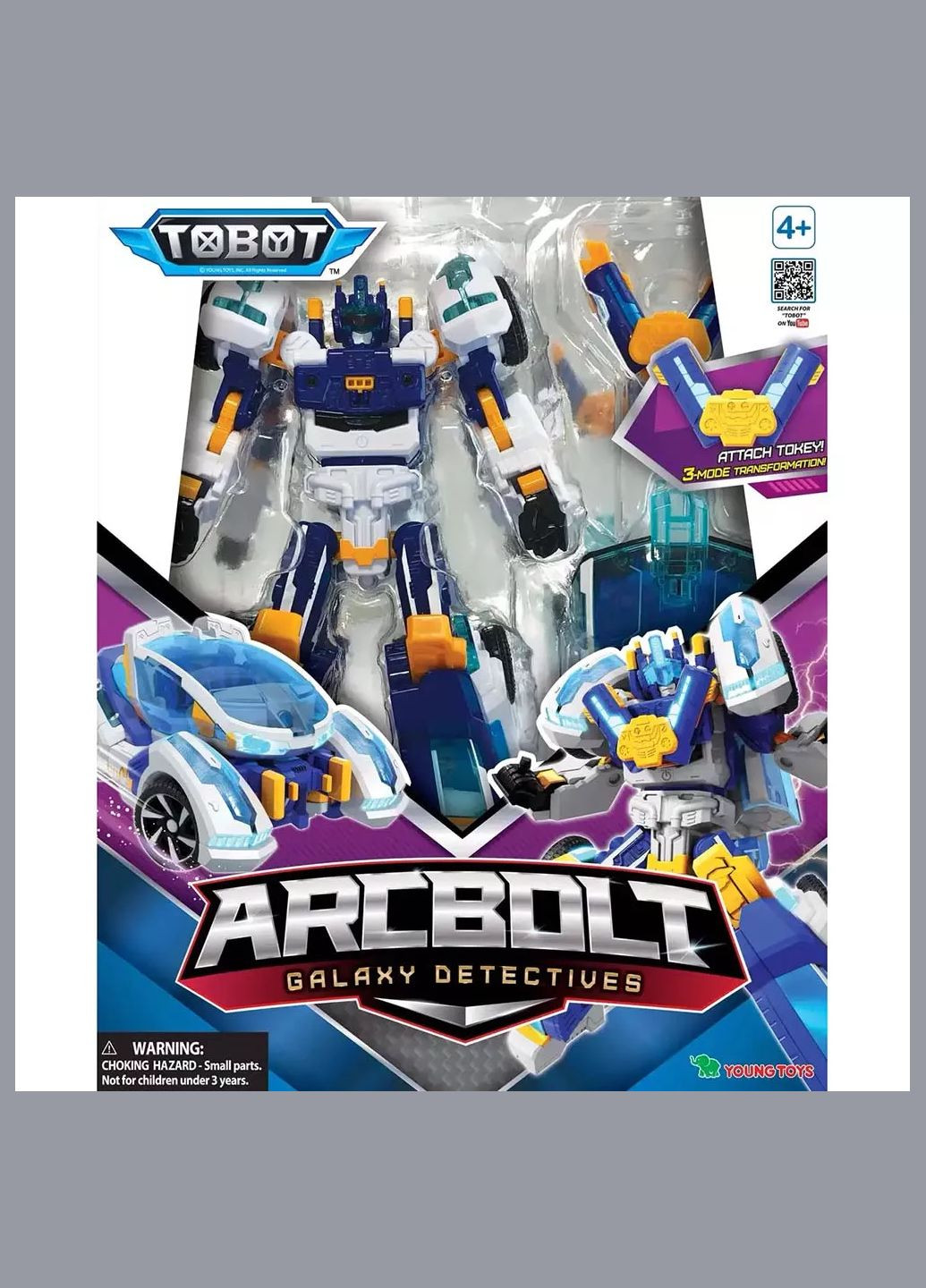 Трансформер Детективы Галактики С2 Аркболт (301113) Tobot (330057746)